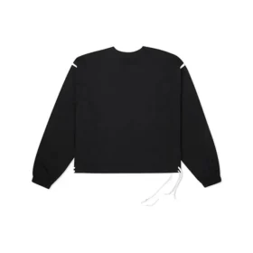 Uzun Kollu Jersey Crew Asya Bedenleri “Siyah”