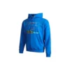 Video Oyunu Grafik Kapüşonlu Sweatshirt Asya Bedenleri “Mavi”