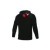 Wordmark Büyük Logolu Kapüşonlu Sweatshirt Asya Bedenleri “Siyah”