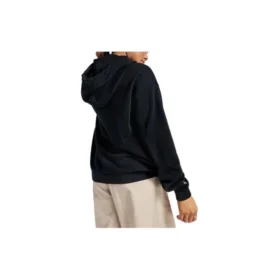 Wordmark Kapüşonlu Sweatshirt Asya Bedenleri “Siyah”