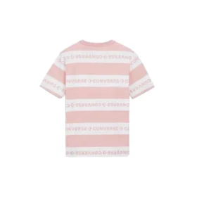 Wordmark Logo Tişört Asya Bedenleri “Pembe”