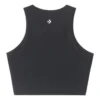 Wordmark Örgü Tank Top Asya Bedenleri “Siyah”