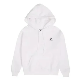 Yıldızlı Chevron Desenli Kapüşonlu Sweatshirt BB Asya Bedenleri “Beyaz”