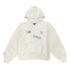 Zincir Dikişli Kapüşonlu Sweatshirt Asya Bedenleri “Bej”